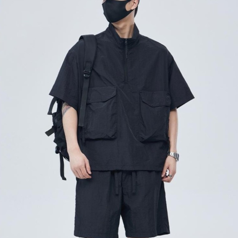 Outdoor Sportswear - Set Pakaian Olahraga Kasual Musim Panas