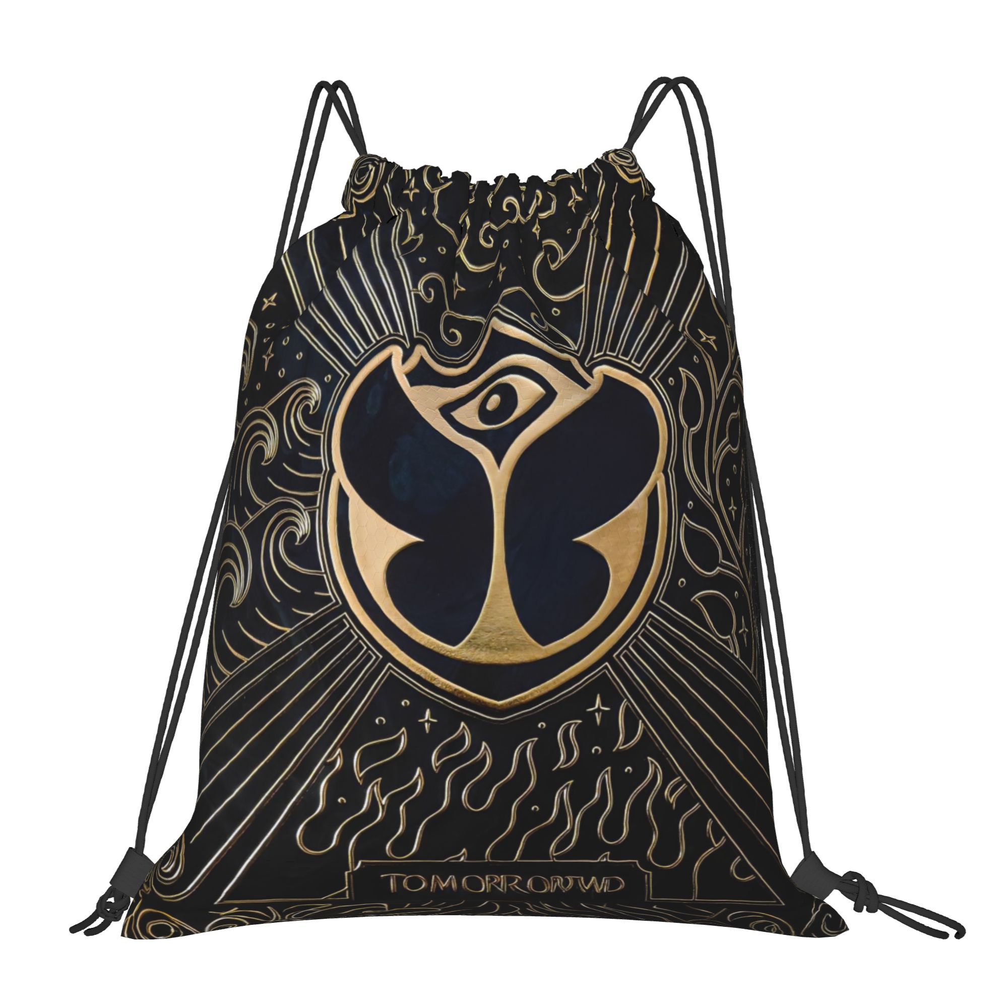 Outdoor Sport Bag - Tomorrowlands Drawstring Backpack Sports Gym Sackpack