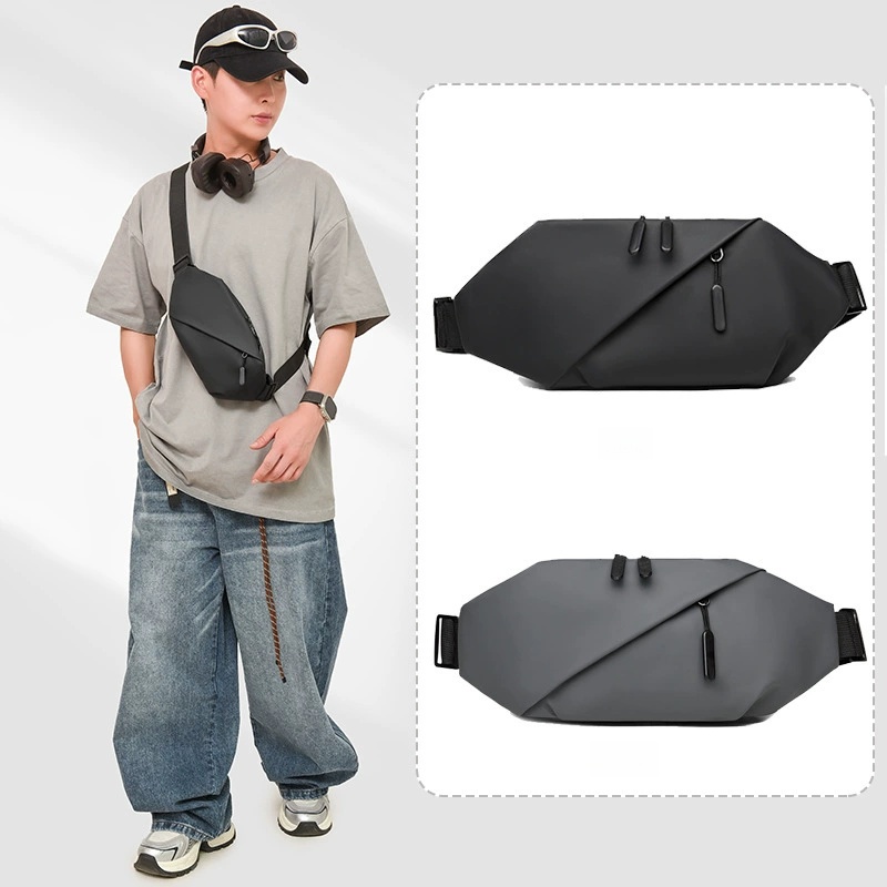 Outdoor Sport Bag - Tas Pinggang Pria Minimalis untuk Olahraga