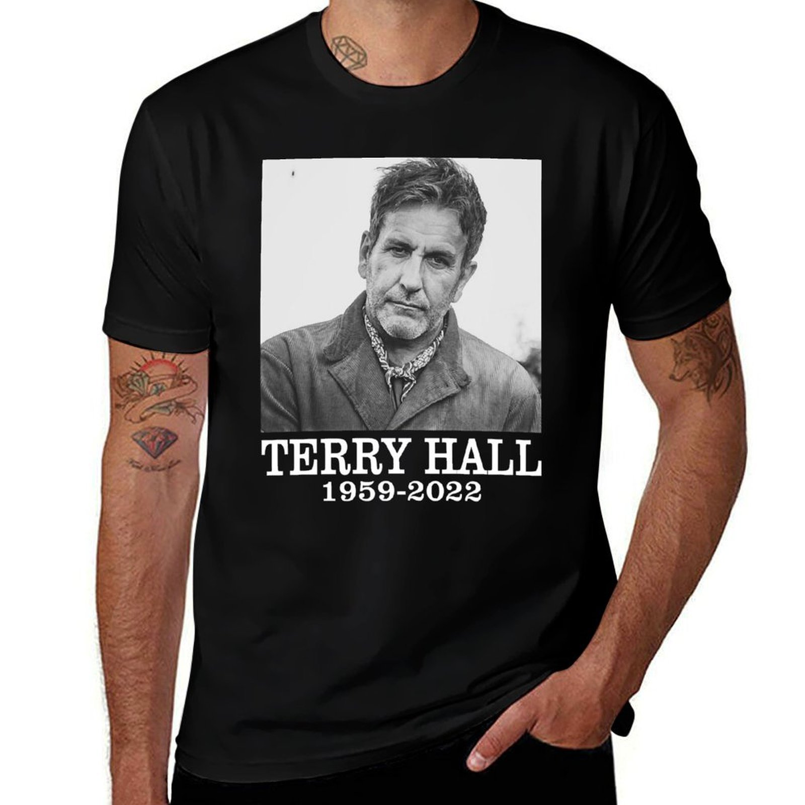 Outdoor Sports Hall - RIP TERRY HALL 1959-2022 Kaos Olahraga