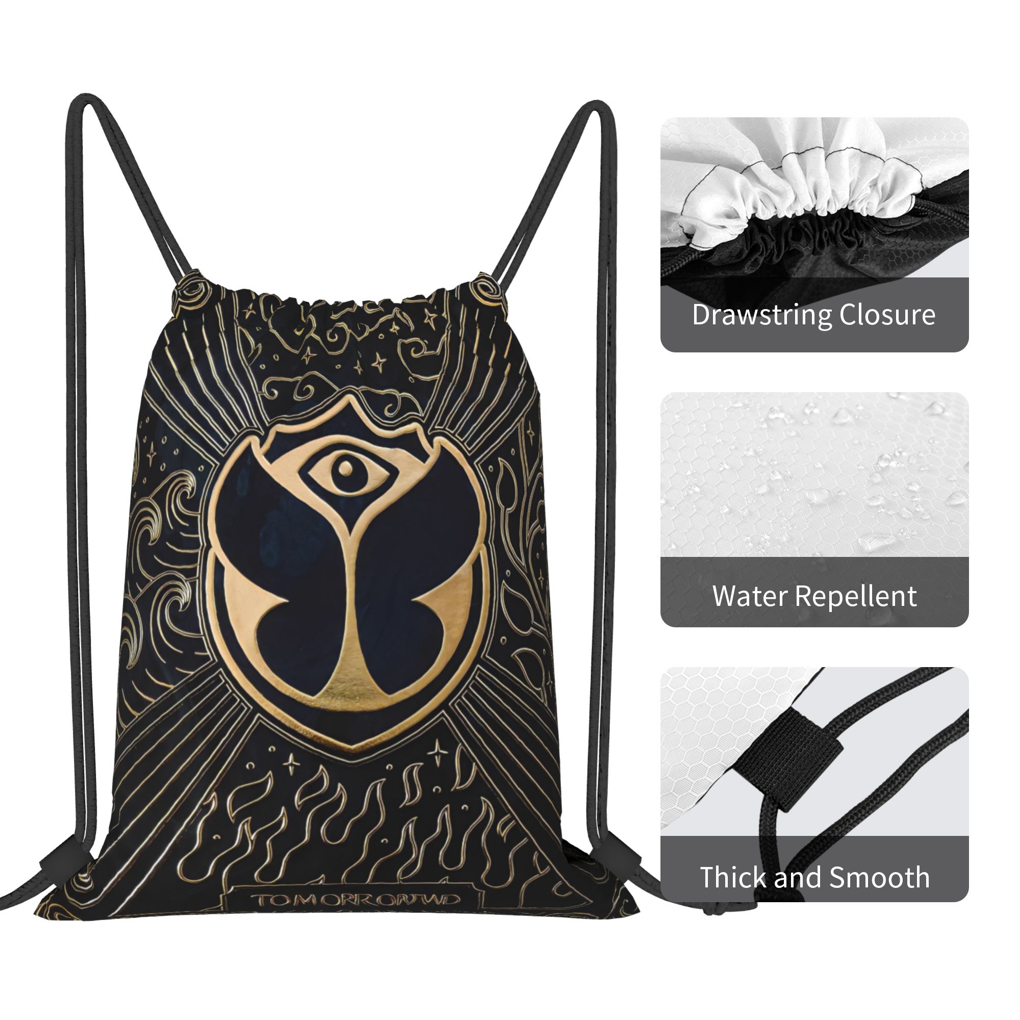 Tomorrowlands Drawstring Backp - Outdoor Sport Bag ulasan dan harga