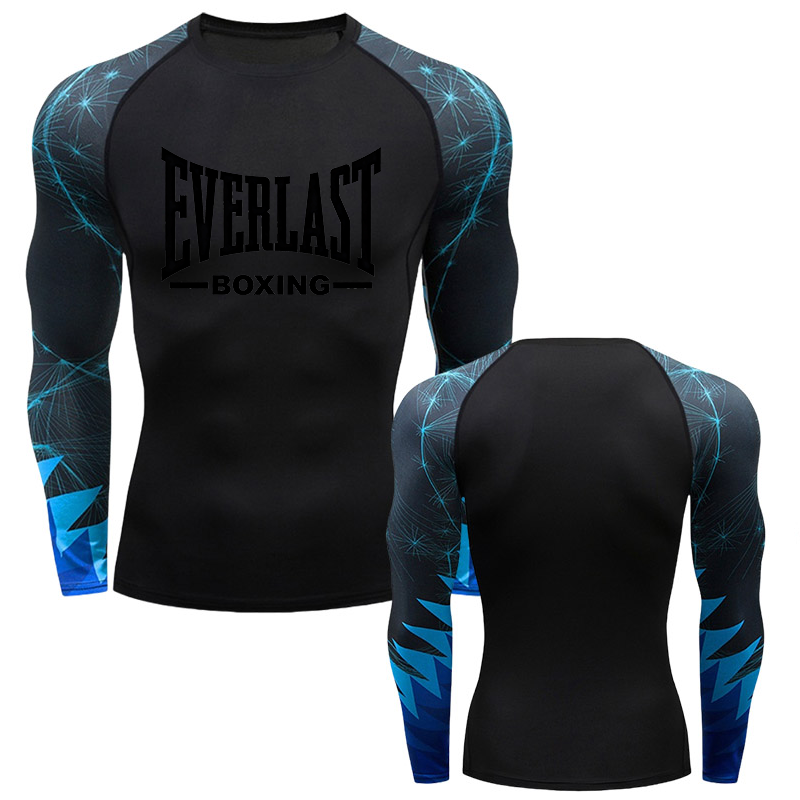 EVERLAST BOXING Kaos Kompresi  - Outdoor Sportswear ulasan dan harga