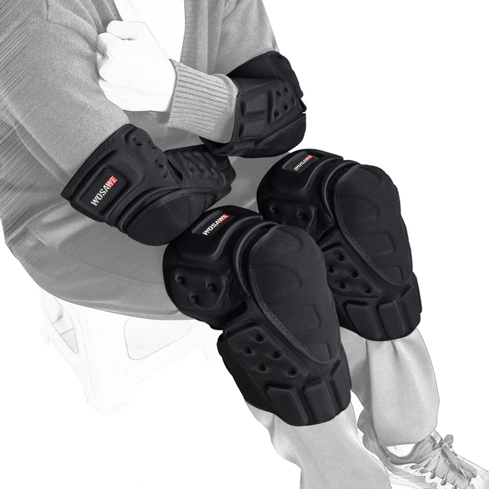 WOSAWE Pelindung Lutut Sepeda  - Mtb Elbow Pad ulasan dan harga